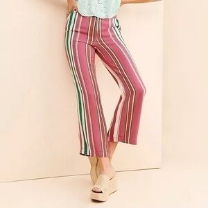 Free People La Paz Slim Crop Pants NWOT